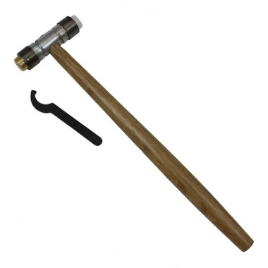 Brass And Nylon Hammer Jewelry Hammer With Detachable Faces 1 Brass And Nylon Hammer Jewelry Hammer With Detachable Faces