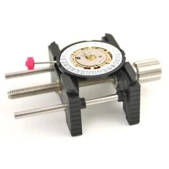 Bergeon 4040-P Synthetic Reversible Watch Movement Holder Large -Bergeon Shop 4040 p in use 68003.1658723437