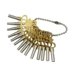 Pocket Watch Key Set 14 Different Sizes 00 To 12