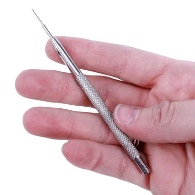 Watch Band Pin Pusher Set Of 10 Pins With Wood Box 3 Watch Band Pin Pusher Set Of 10 Pins With Wood Box - Image 3