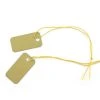 Arch Crown String Tags - (23mm X 11mm) Gold Pkg Of 250