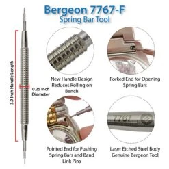 Bergeon 7767-F Stainless Steel Spring Bar Tool -Bergeon Shop bergeon spring bar tool 7767 Fphoto2 70871.1658723455