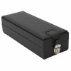 Gem Parcel And Diamond Paper Box Large Black Leather Storage Case