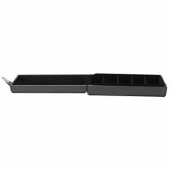 Gem Parcel And Diamond Paper Box Large Black Leather Storage Case -Bergeon Shop gem parcel box 75.085photo4 84826.1659442846